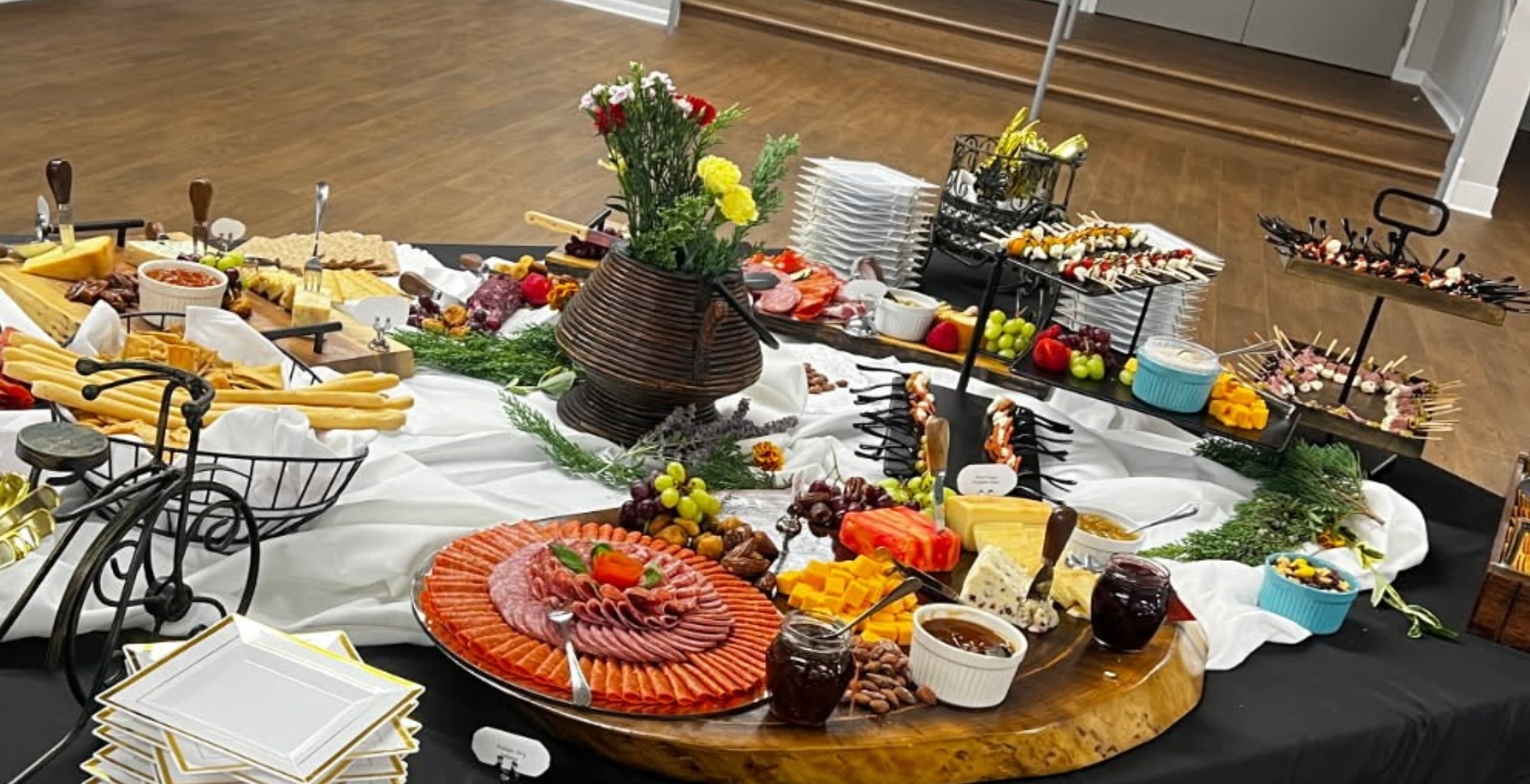 Charcuterie Clean Side Angle - Wadadli Flare Catering