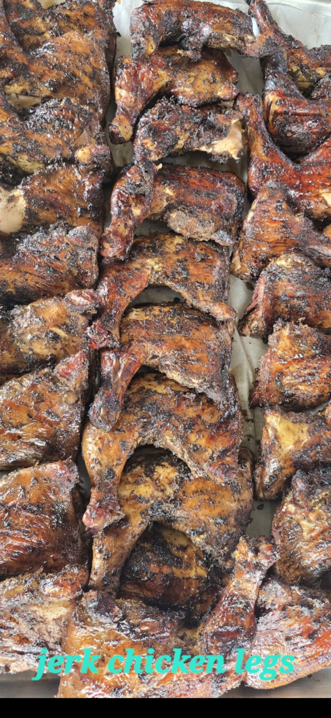 Jerk Chicken Legs - Wadadli Flare Catering
