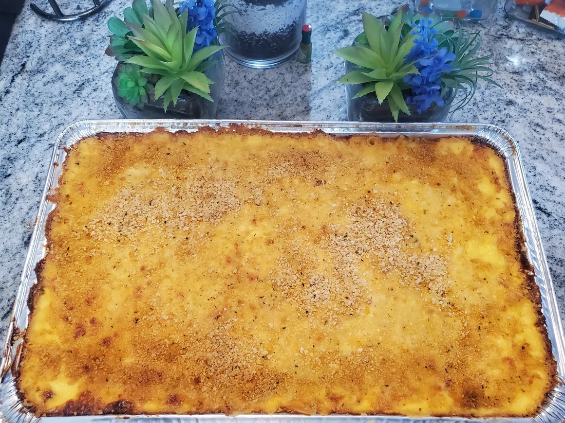 Mac And Cheese - Wadadli Flare Catering